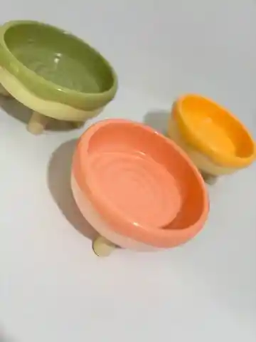 Comedero Armable De Colores