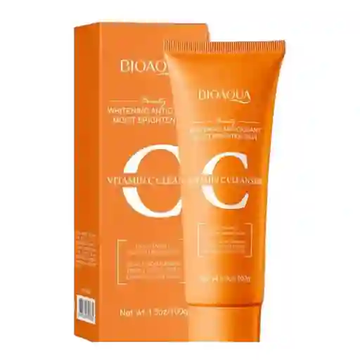 Jabón Vitamina C+ácido Hialuronico Bioaqua 100g