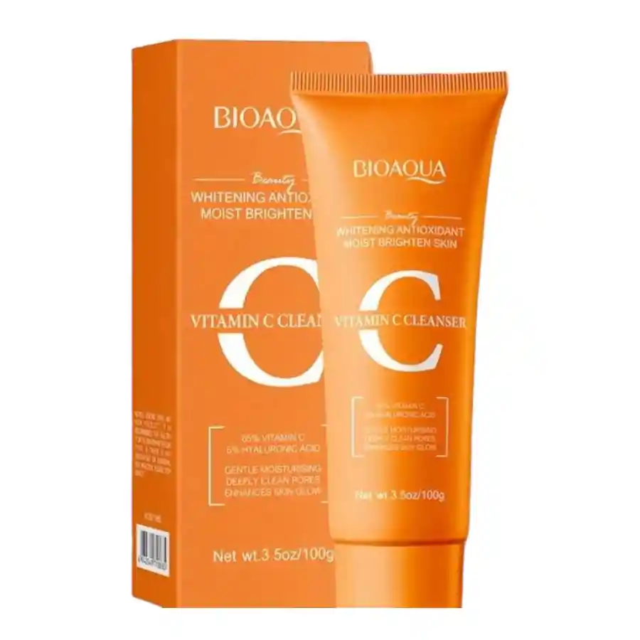Jabón Vitamina C+ácido Hialuronico Bioaqua 100g