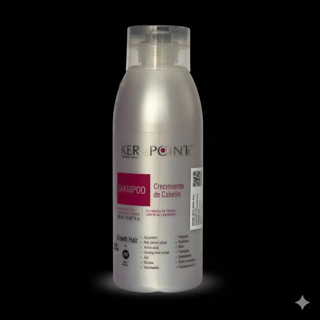 Shampoo Con Extracto De Cebolla Libre De Sal Y Parabenos