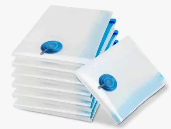 10 Bolsas De Empaque Al Vacio Ahorra Espacio (70 X 50 Cm)