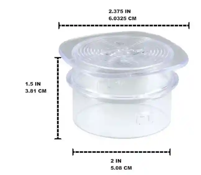 Dosificados Y Visor Tapa Oster Cuadrada Repuesto