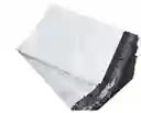 100 Bolsas Blancas Seguridad 50x55 Lisas Mensajeria Ecommerc