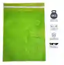 100 Bolsa Verde 40x30 Seguridad Lisa Mensajeria O Ecommerce