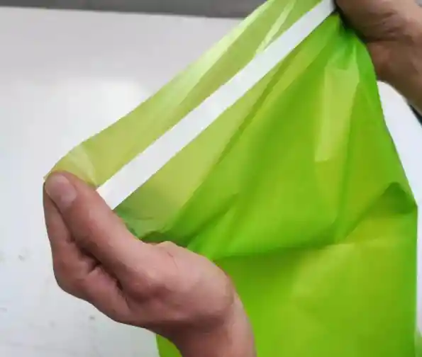 100 Bolsa Verde 40x30 Seguridad Lisa Mensajeria O Ecommerce