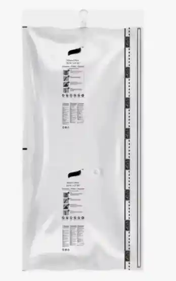 1 Bolsa Empaque Al Vacío Ropa 105x70cm No Exige Bomba Colgar