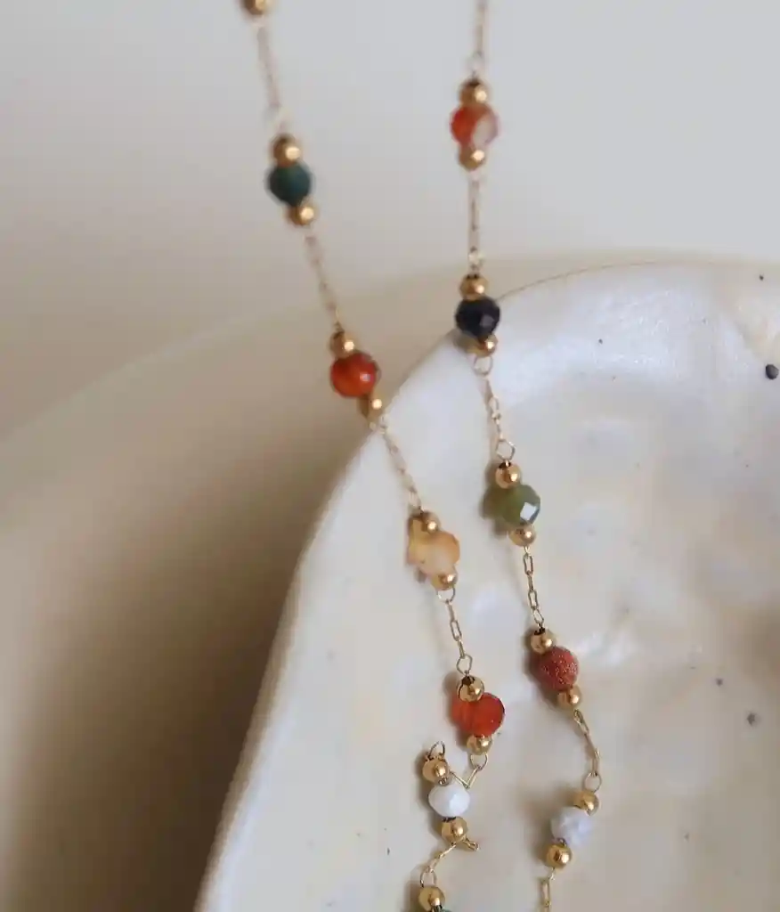 Collar Piedras Naturales