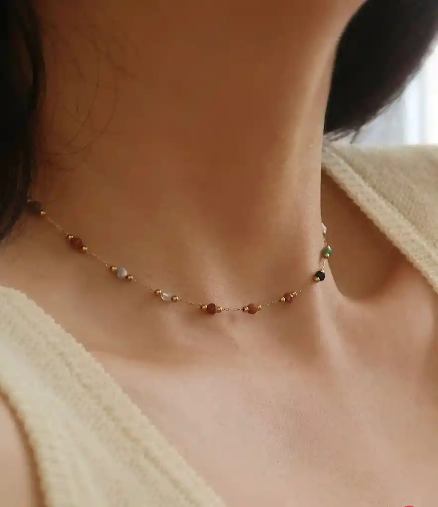 Collar Piedras Naturales