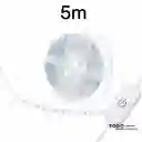Cinta Led Blanca Fría 5 Metros Con Usb