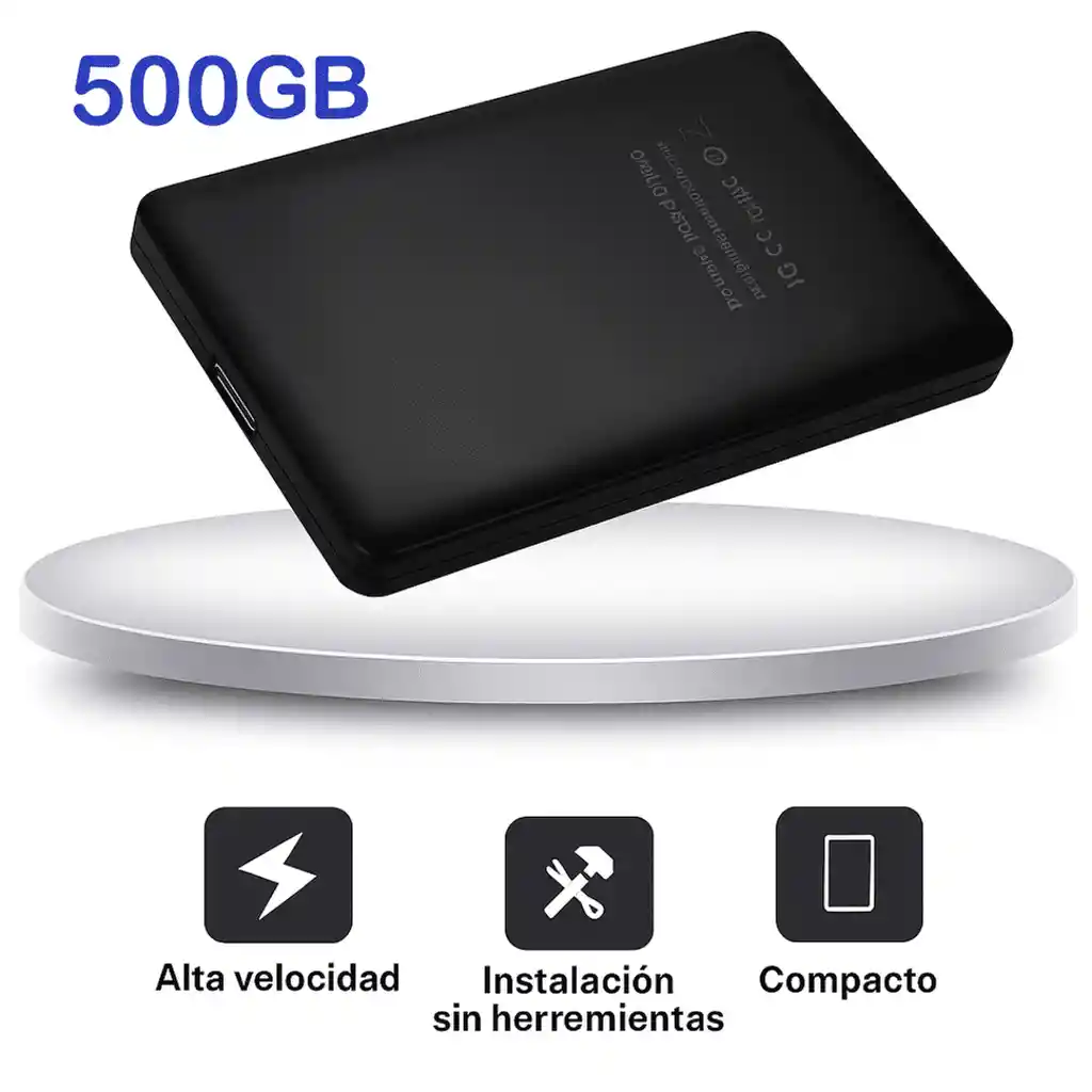 Disco Duro Externo Portátil 500gb Usb 3.0