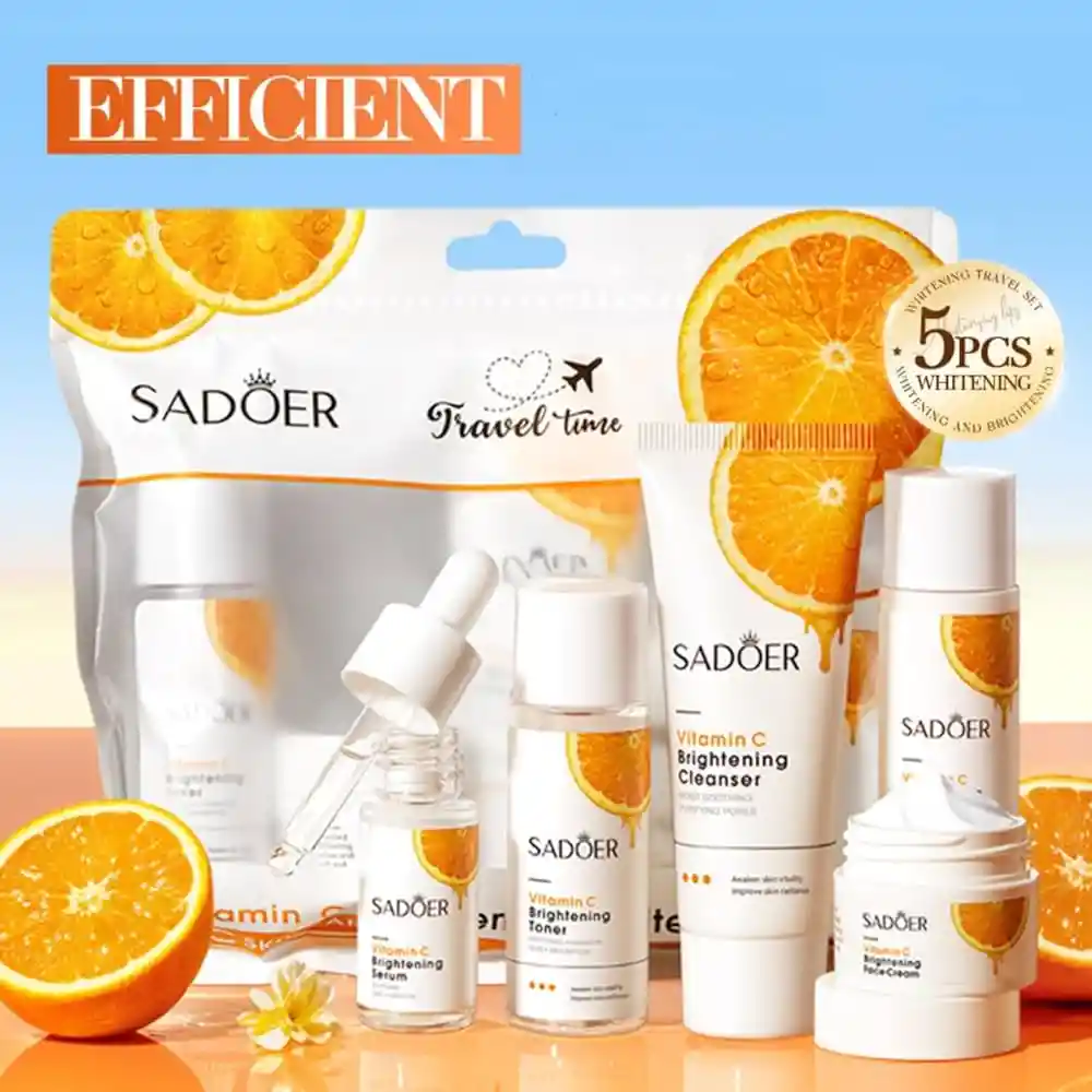 Kit Viajero Vitamina C Sadoer 5 Productos