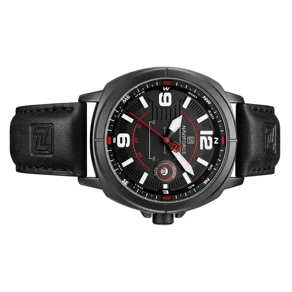 Reloj Naviforce Original Nf8078 Analogo Hombre + Estuche