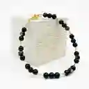 Pulsera Piedras Obsidiana