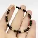 Pulsera Piedras Obsidiana