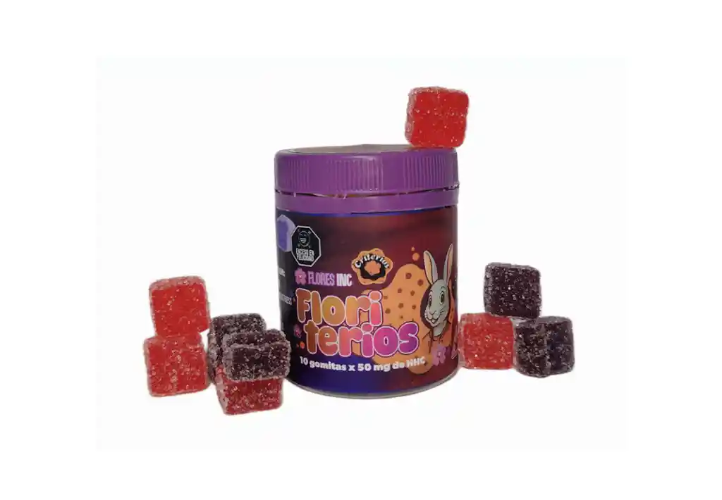 Happy Gomitas Magicas Flori Terios Por 10 Und X 50mg