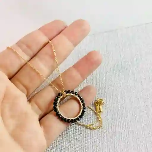 Collar Dalia Con Piedra Espinela
