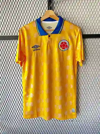 Camiseta Colombia Polo Año 1994 Homenaje (talla M)