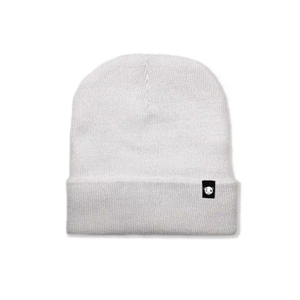 Gorro De Lana Beanie Unisex Avershy Mini Blanco