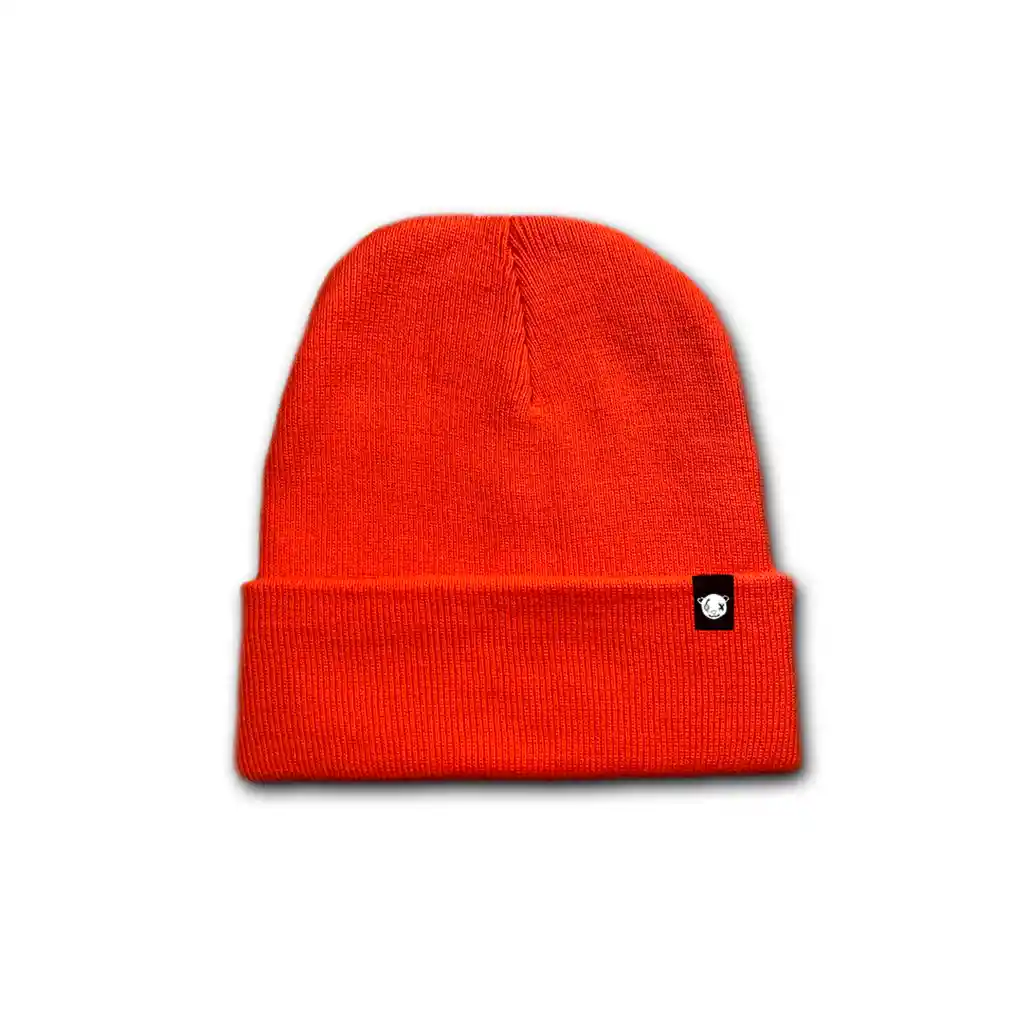 Gorro De Lana Beanie Unisex Avershy Mini Naranja