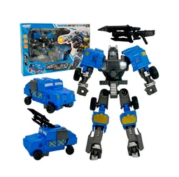 Figura Robot Transformable Juguete Coleccionable +accesorios