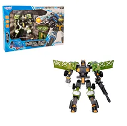 Figura Robot Transformable Juguete Coleccionable +accesorios