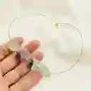 Collar Cuadrados De Pieda Fluorita