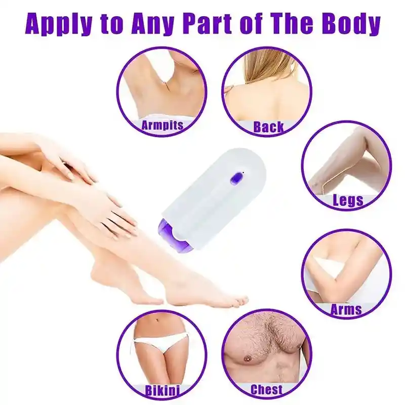 Depiladora Recargable Facial Y Cuerpo