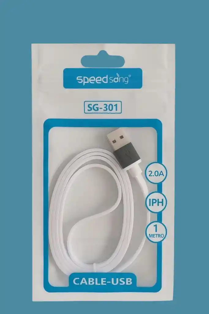 Cable Speed Song Sg-301 Iphone A Usb 2.0 – 1 Metro