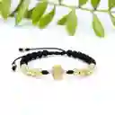 Pulsera Guadalupe Neopreno Oro Laminado 18k