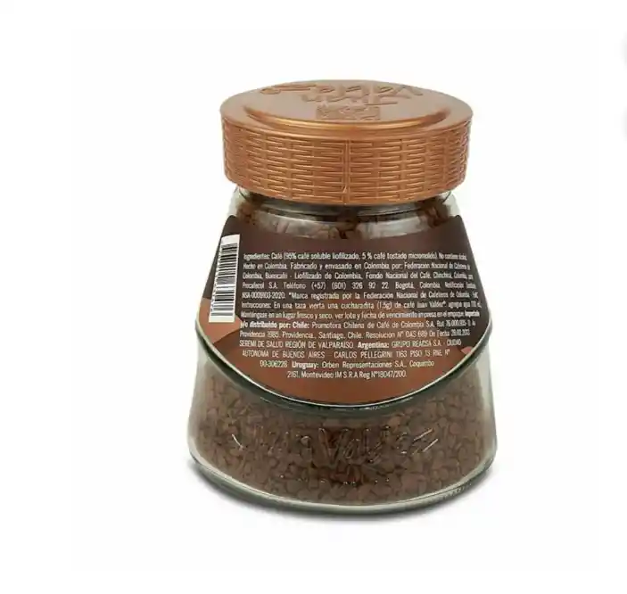 Café Juan Valdez Soluble Clásico X 150g