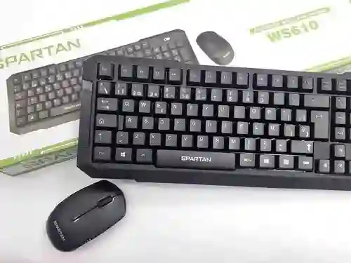 Teclado Y Mouse Inalámbrico Combo Spartan Ws610