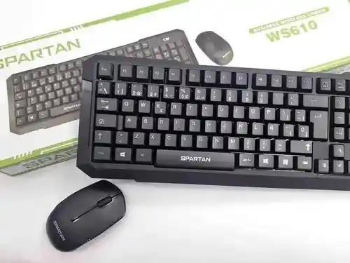 Teclado Y Mouse Inalámbrico Combo Spartan Ws610