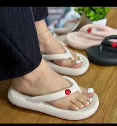 Sandalias Mariquita Color Beige Talla 35/36