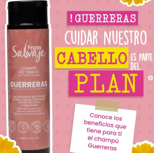 Champú Guerreras Fruto Salvaje 300ml