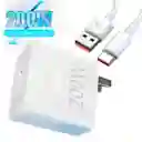 Cargador Tipo C 200w Carga Rápida Usb