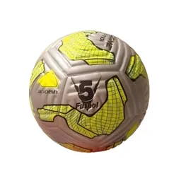 Balon De Futbol N5 Plateado Game