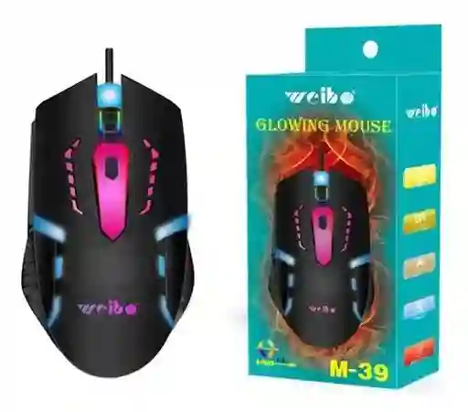 Mouse Usb Gammer Rgb M39