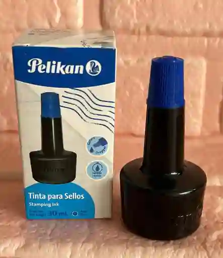 Tinta Para Sello Azul 30ml Pelikan