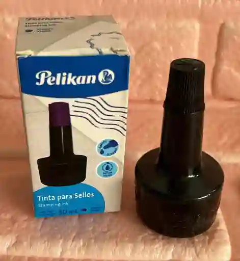 Tinta Para Sello Morada 30ml Pelikan