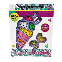 Set Kit Para Hacer Pulseras Charms Juguete Didactico Cono