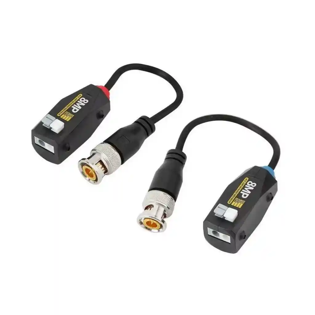 Video Balun Hd A Presion 8mp 2kv Hd 4k