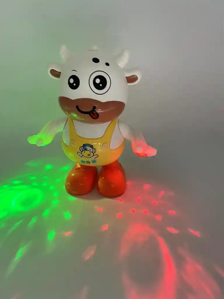 Juguete Vaca Bailarina Con Luces Y Sonido