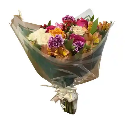 Ramo Mixto En Tonos Cálidos