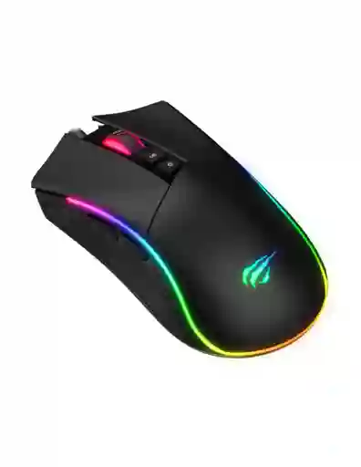 Mouse Gamer Havit Ms1001s Rgb Óptico 4800 Dpi Alámbrico Negro