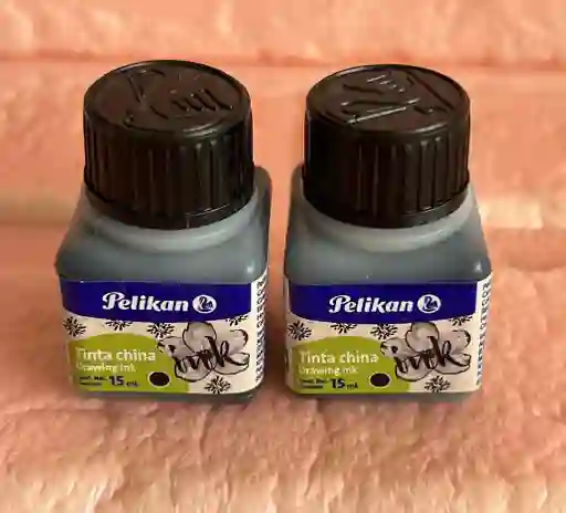 Tinta China Negra Pelikan 15ml