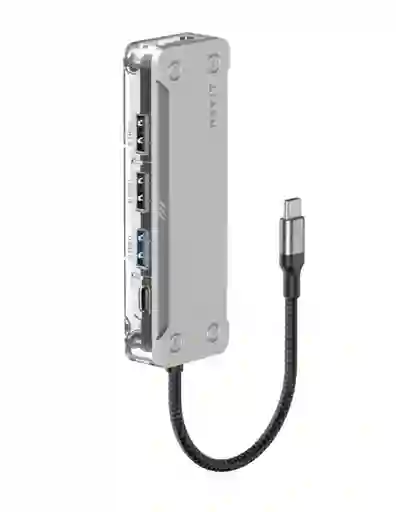 Hub Usb-c 5 En 1 Havit 3 Usb-a, 1 Usb-c Y 1 Hdmi 4k 30hz