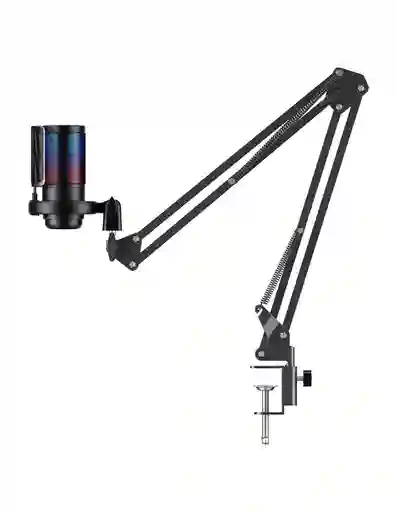 Micrófono Streaming Con Condensador Usb Havit Gk50 Pro Rgb