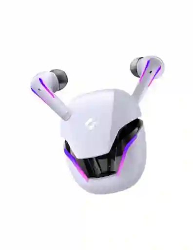 Audífonos Gamer Havit Tw970 Blancos Tws Baja Latencia 18ms Rgb