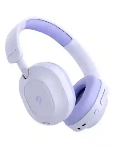 Auriculares Inalámbricos Havit H668bt Anc Cancelación De Ruido Morado