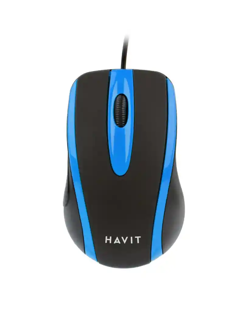 Mouse Óptico Havit Hv-ms753 Usb Alámbrico Mini Ergonómico Pc